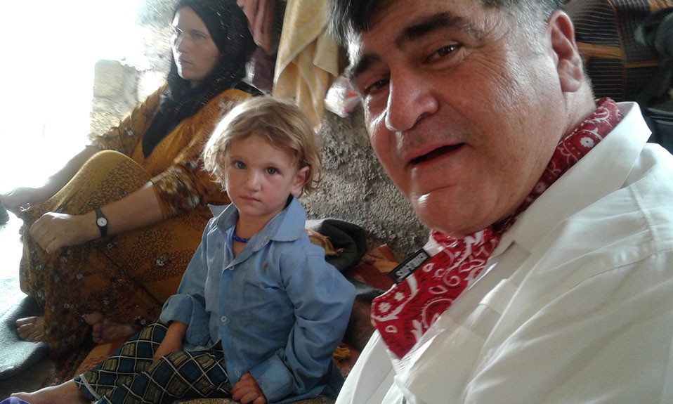 Aid relief distribution in Iraq, July 2016