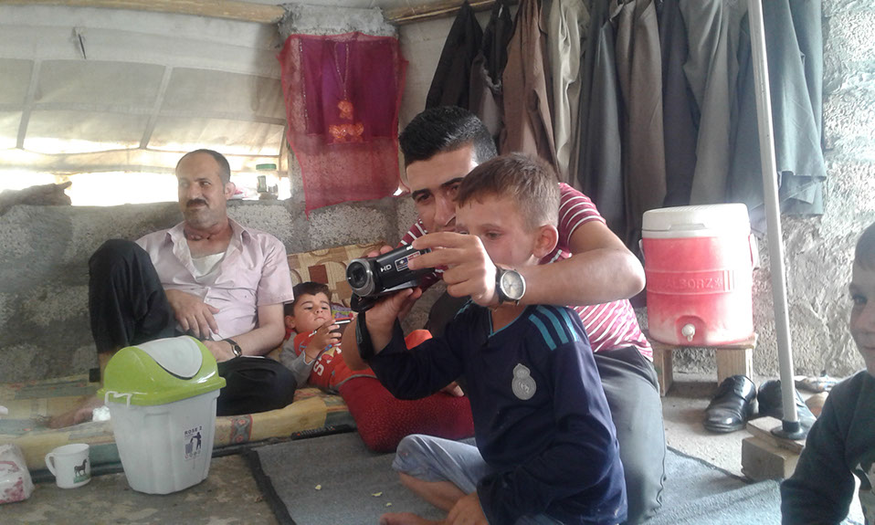 Aid relief distribution in Iraq, July 2016