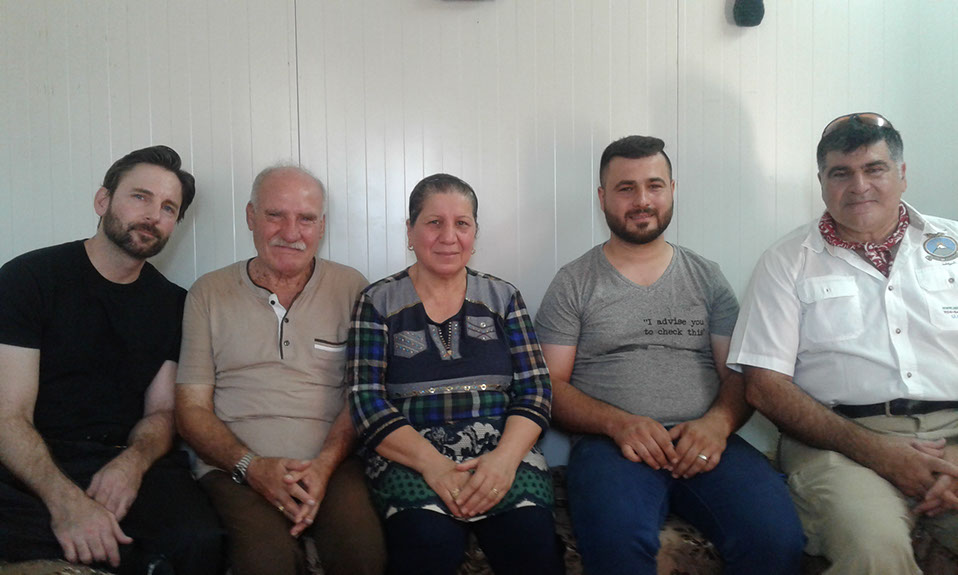 Children of war relief visit, July 2016