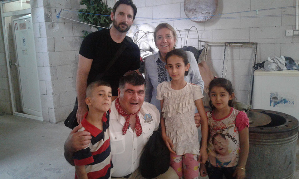 Children of war relief visit, July 2016