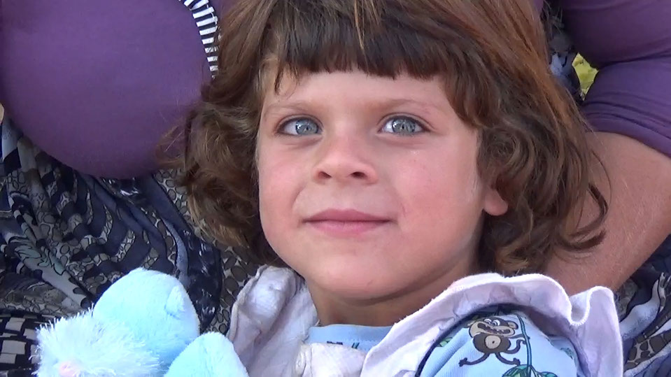 Child helped through donor support