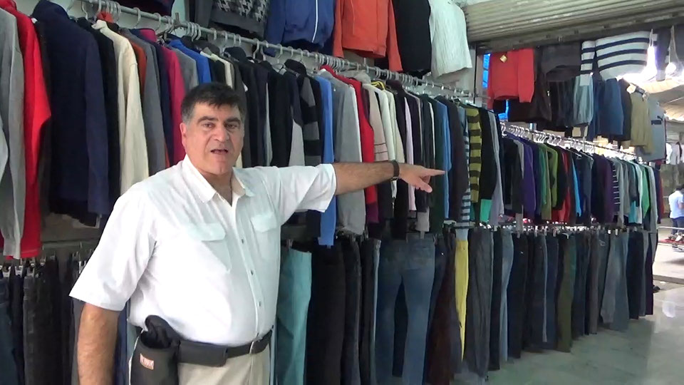 Clothing distribution, Iraq relief trip