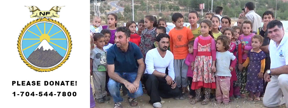 Norooz Charity Foundation relief distribution to refugee families
